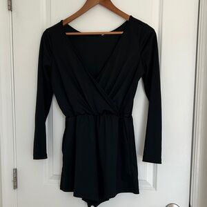 Black Festival/Going-Out Romper